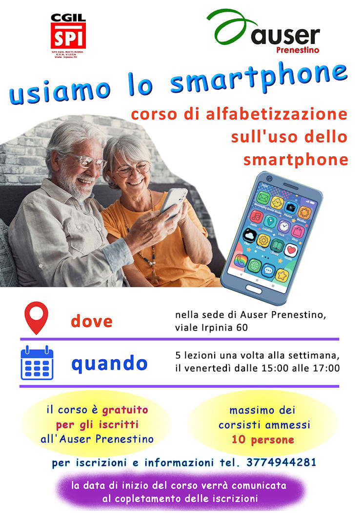 Usiamo lo smartphone